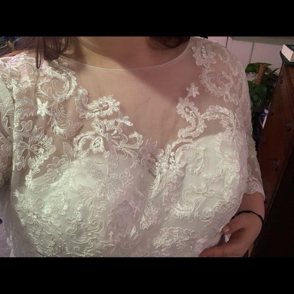 COPY - Plus Size Wedding Dress - Picture 7 of 7